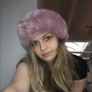 Faux Fur Free People Head Wrap